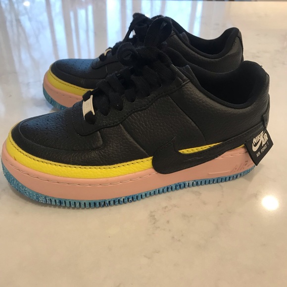 Nike Women’s Air Force 1 Jester ‘Black’ Size 7 - Picture 8 of 12